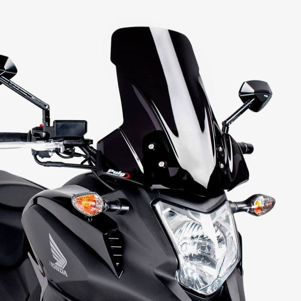Puig Puig touring screen | black (opaque) | honda nc 750 x 2014>2015